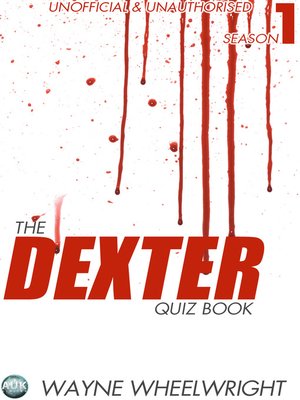 cover image of The Dexter Quiz Book, Season 1